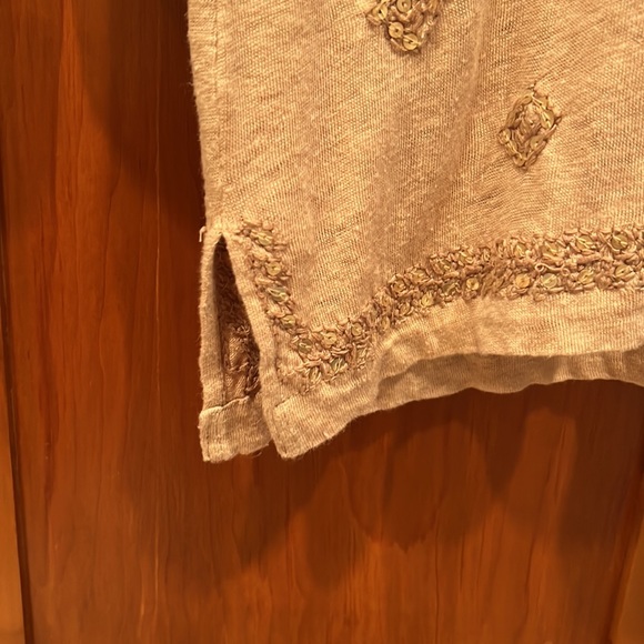 Calypso St. Barth Camel Linen Tunic Size Small - Picture 3 of 4